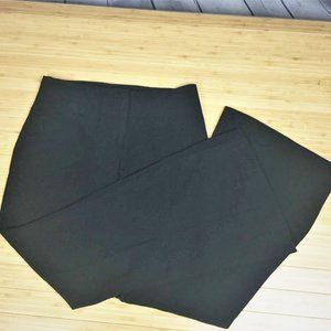 H&M Black Pants Trouser Black Wide Leg NWT 8